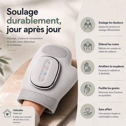 Gant Thérapeutique Flexara™ | Articulations, Raideurs, Inflammations et Douleurs Soulagés en 15 minutes